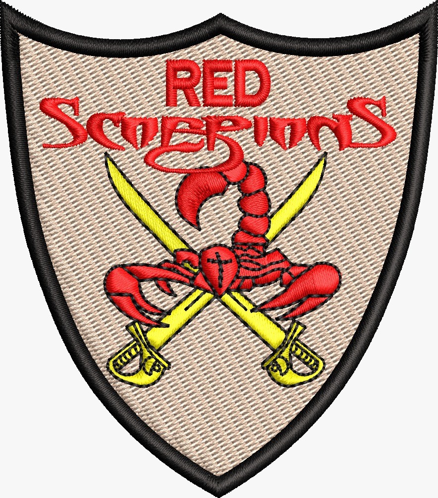 ECUSON / EMBLEMA EMBLEMA RED SCORPIONS